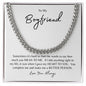 To My Boyfriend | Mean To Me Cuban Link Chain