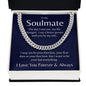 To My Soulmate | Last Everything Cuban Link Chain