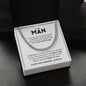 To My Man | Heart To You Cuban Link Chain