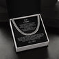 To My Son | Aim For The Skies Cuban Link Chain
