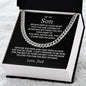 To My Son | Promise Cuban Link Chain