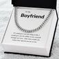 To My Boyfriend | One Thing Cuban Link Chain