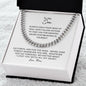 My Son | Never Stop - Cuban Link Chain