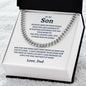 To My Son | Love Cuban Link Chain