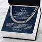 To My Son | Achieving Cuban Link Chain