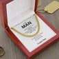 To My Man | Never Forget Cuban Link Chain