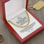 To My Son | Believe Cuban Link Chain