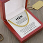 To My Man | Heart To You Cuban Link Chain