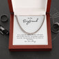 To My Boyfriend | Fall In Love Cuban Link Chain