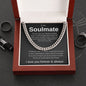 To My Soulmate | Greatest Treasure Cuban Link Chain
