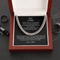 To My Son | Aim For The Skies Cuban Link Chain