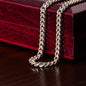 To My Man | Never Forget Cuban Link Chain
