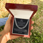 To My Son | Aim For The Skies Cuban Link Chain