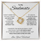 To My Soulmate | Loving You Love Knot Necklace