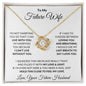 To My Future Wife | Last Breath Love Knot Necklace