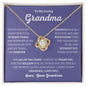 To My Loving Grandma | So Many Years Love Knot Necklace