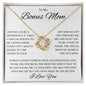 To My Bonus Mom | Special Bond Love Knot Necklace