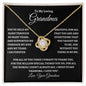 To My Loving Grandma | Everything Love Knot Necklace