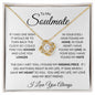 To My Soulmate | My Heart Love Knot Necklace
