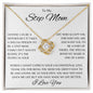 To My Step Mom | Special Bond Love Knot Necklace