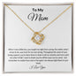 To My Mom | Just Remember Love Knot Necklace