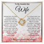 To My Smokin Hot Wife | Remember Love Knot Necklace