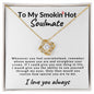 To My Smokin' Hot Soulmate | Love Knot Knecklace