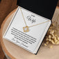 To My Wife | Truly Amazing Love Knot Necklace