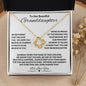 To Our Granddaughter | In Your Heart Love Knot Necklace