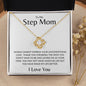 To My Step Mom | Unconditional Love Knot Necklace