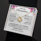 To My Loving Grandma | Forever Love Knot Necklace