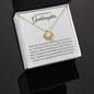 To My Beautiful Goddaughter | Joy Love Knot Necklace