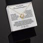 To Our Granddaughter | In Your Heart Love Knot Necklace