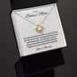To My Bonus Mom | Loving Love Knot Necklace