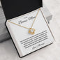 To My Bonus Mom | Gift Of You Love Knot Necklace