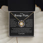 To My Bonus Mom | Thank You Love Knot Necklace