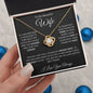 To My Beautiful Wife | Best Friend Love Knot Necklace