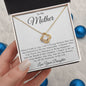 To My Mother | Strong Woman Love Knot Necklace
