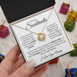 To My Soulmate | My Heart Love Knot Necklace