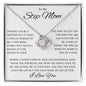 To My Step Mom | Special Bond Love Knot Necklace