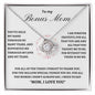 To My Bonus Mom | Special Love Knot Necklace