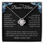 To My Bonus Mom | My Joy Love Knot Necklace