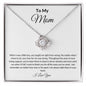 To My Mom | Just Remember Love Knot Necklace
