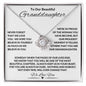 To Our Granddaughter | In Your Heart Love Knot Necklace