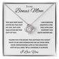To My Bonus Mom | Greatest Gift Love Knot Necklace