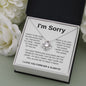 I'm Sorry | I Miss You Forever Love Knot Necklace