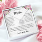 To My Loving Mom | Taught Me Love Knot Necklace