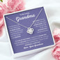 To My Loving Grandma | So Many Years Love Knot Necklace