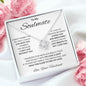 To My Soulmate | Loving You Love Knot Necklace