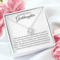 To My Beautiful Goddaughter | Joy Love Knot Necklace